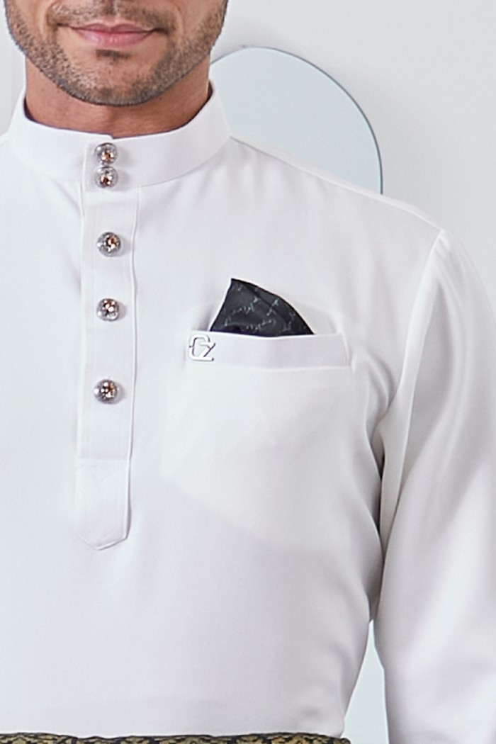 Baju Melayu Yusoff - Off White